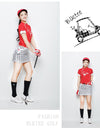 women golf shirts short