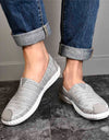 Men's Linen Straw Walking Shoes