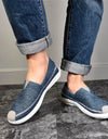 Men's Linen Straw Walking Shoes