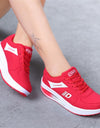 Outdoor Walking Shoes Skid-Proof PU Women Sport Shoes