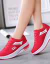 Outdoor Walking Shoes Skid-Proof PU Women Sport Shoes