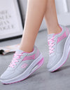Outdoor Walking Shoes Skid-Proof PU Women Sport Shoes