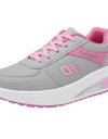 Outdoor Walking Shoes Skid-Proof PU Women Sport Shoes