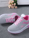 Outdoor Walking Shoes Skid-Proof PU Women Sport Shoes