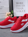 Outdoor Walking Shoes Skid-Proof PU Women Sport Shoes