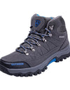 Men Outdoor Sneakers Cotton Fabric Lace-up Hiking Shoes
