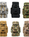 Double Shoulder Waterproof Camping Hiking Climbing Bag