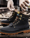 Men Outdoor Sneakers Wear-resistant Lace-up Hiking Shoes