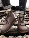 Men Outdoor Sneakers Wear-resistant Lace-up Hiking Shoes