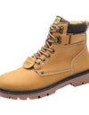 Men Outdoor Sneakers Wear-resistant Lace-up Hiking Shoes