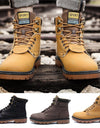 Men Outdoor Sneakers Wear-resistant Lace-up Hiking Shoes