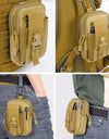 Outdoor Military Tactical Waist Belt Camping Climbing Bag