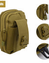 Outdoor Military Tactical Waist Belt Camping Climbing Bag