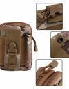 Outdoor Military Tactical Waist Belt Camping Climbing Bag