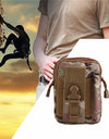 Outdoor Military Tactical Waist Belt Camping Climbing Bag