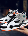 lying Woven Sport Basketball Shoes Couple Midium