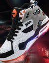 lying Woven Sport Basketball Shoes Couple Midium