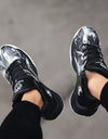 Fashion sneaker shoes for men New arrival mixed colors Lace Up