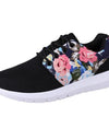 Women's Breathable Print Flower Flat Shoes