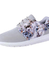 Women's Breathable Print Flower Flat Shoes