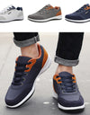 Business Men Flock Sneakers Walking Shoes