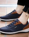 Business Men Flock Sneakers Walking Shoes
