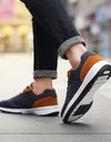 Business Men Flock Sneakers Walking Shoes