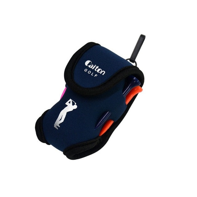 Golf small pocket + 2 balls + four balls tee Small Golf Waist Bag