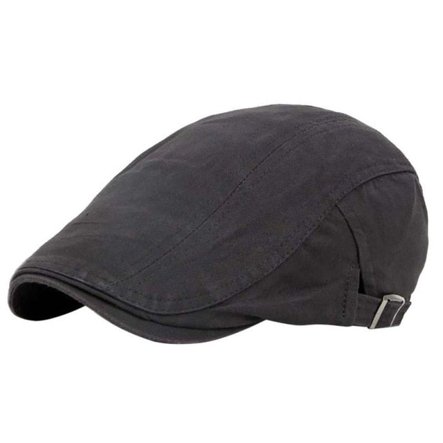 Men Solid Vintage Golf Caps