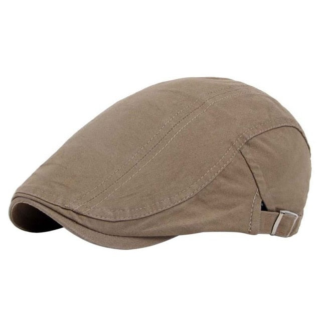 Men Solid Vintage Golf Caps