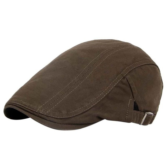 Men Solid Vintage Golf Caps
