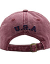 washed golf caps cotton cloth