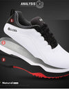 Mens Shock Absorption Golf Shoes Waterproof Anti-skid