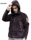 outdoor tactical sweatshirt with hiking jacket