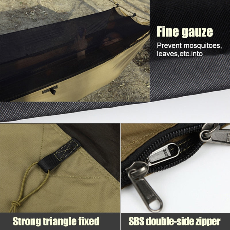 Outdoor Sports Hiking Portable Hammock Tent Multi-function