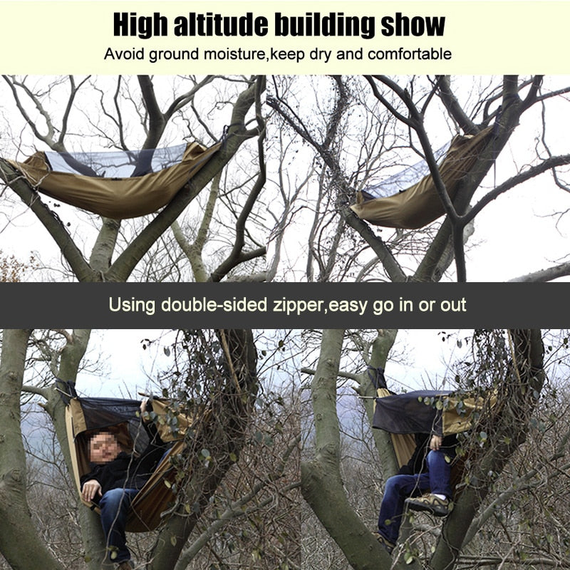 Outdoor Sports Hiking Portable Hammock Tent Multi-function