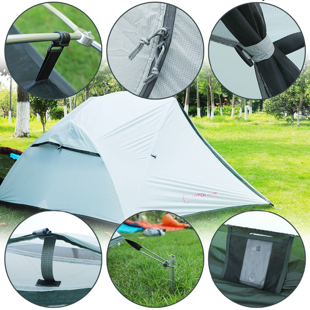 1-2 Person Windbreak Camping Tent