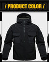 tactical waterproof soft shell hiking jacket