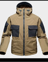 tactical waterproof soft shell hiking jacket