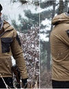 tactical waterproof soft shell hiking jacket