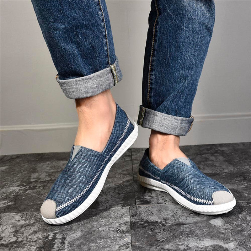 Men's Linen Straw Walking Shoes