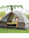 3-4 Person Windbreak Camping Tent Dual Layer