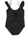 Women Sexy Deep Plunge Biquinis Suit One Piece Swimwear