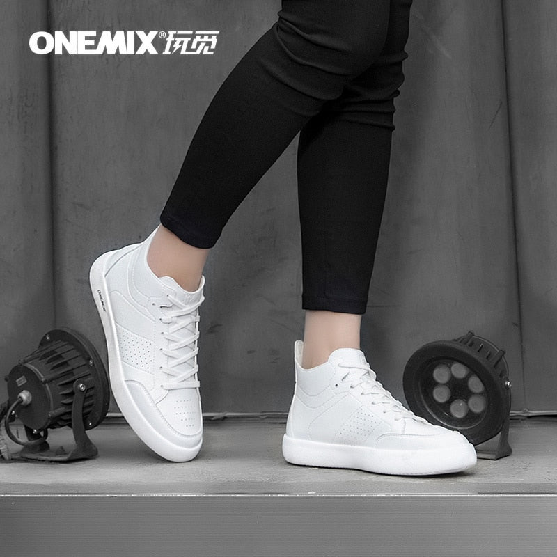 New Casual Oxfords Leather Men Skateboard Shoes