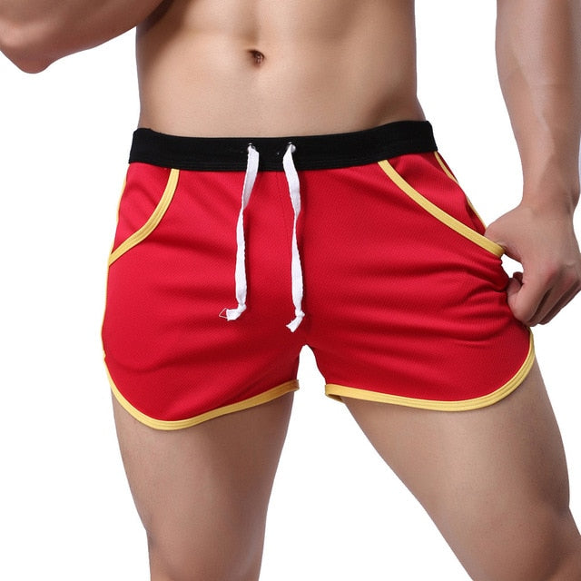 Beach Shorts Men Swimwear Liner Strap Sweat