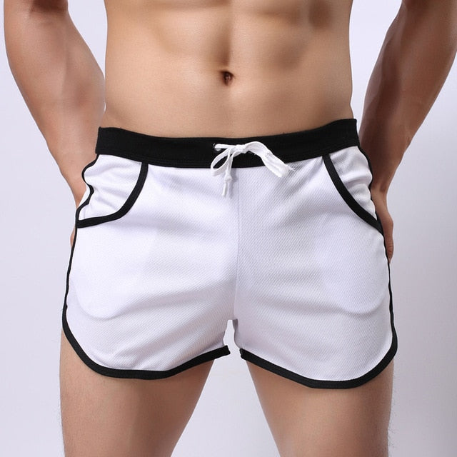 Beach Shorts Men Swimwear Liner Strap Sweat