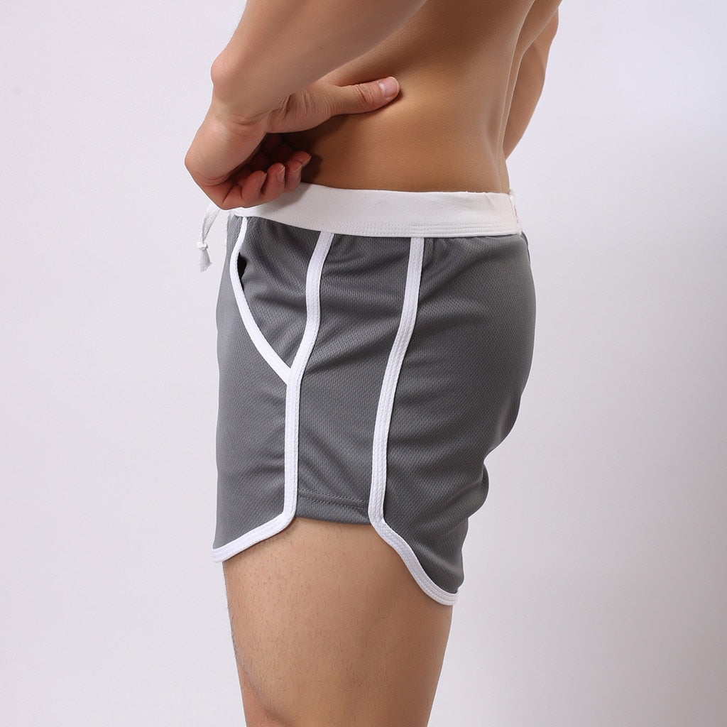 Beach Shorts Men Swimwear Liner Strap Sweat