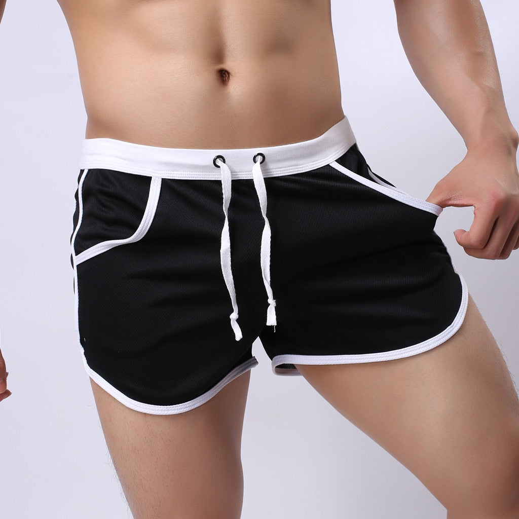 Beach Shorts Men Swimwear Liner Strap Sweat