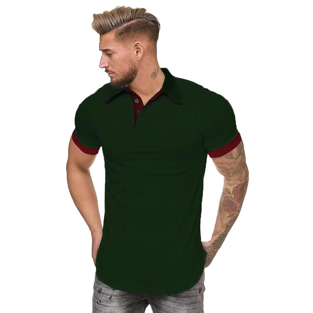 Golf Polo Shirt Men