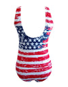 Women American Flag The fourth of July One Pieces Bikini Swimwear